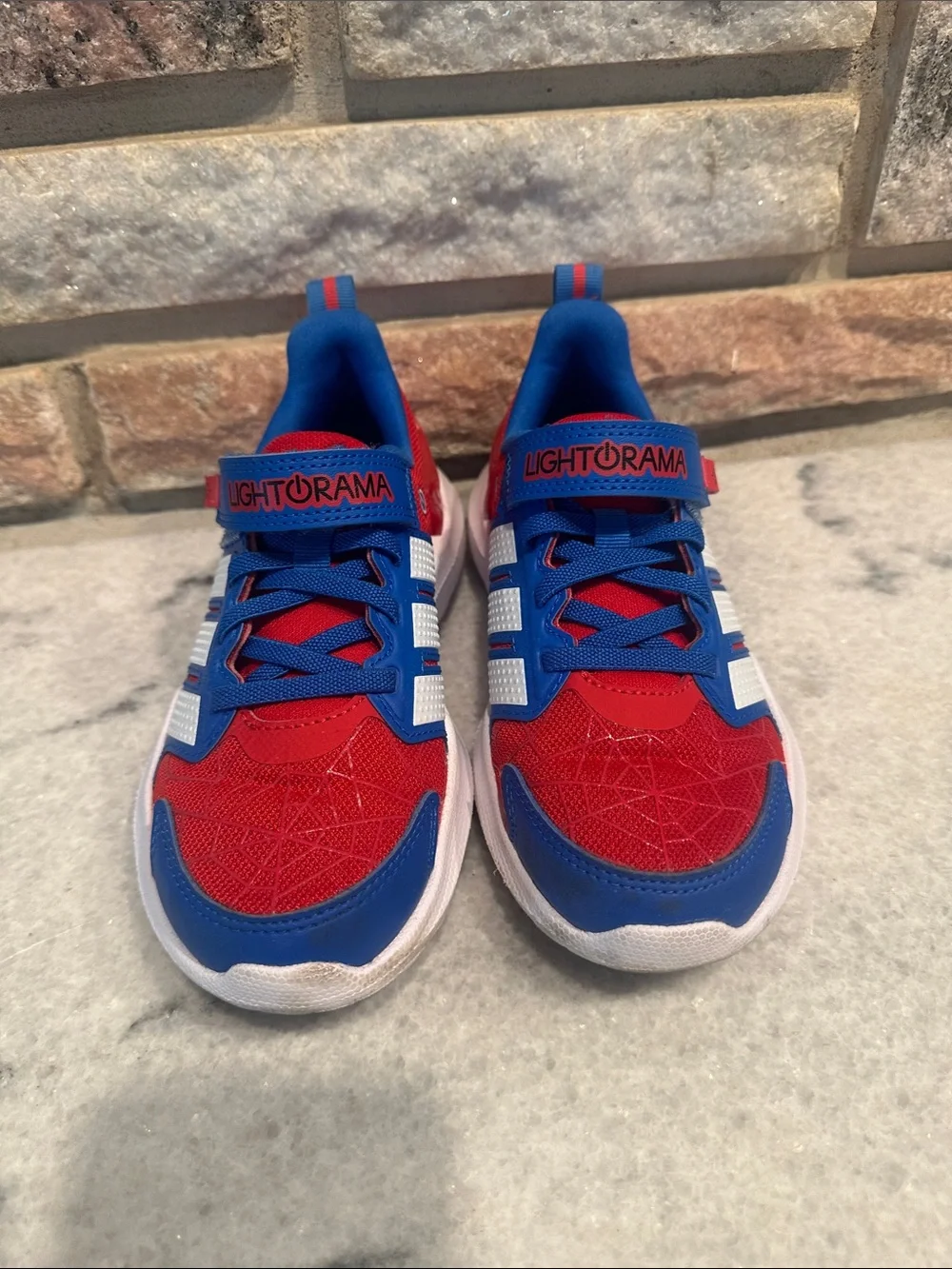 adidas Kids Spiderman Light Up Shoes, Size 1
